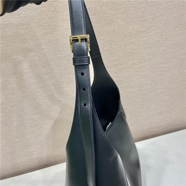 Large Leather Shoulder Bag 1BC181 Black-8.jpg