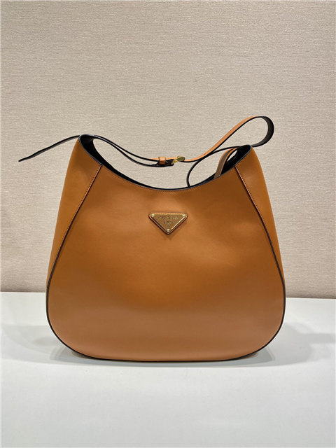 Large Leather Shoulder Bag 1BC181 Tan-1.jpg