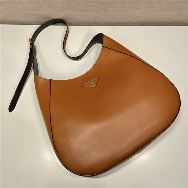 Large Leather Shoulder Bag 1BC181 Tan-3.jpg