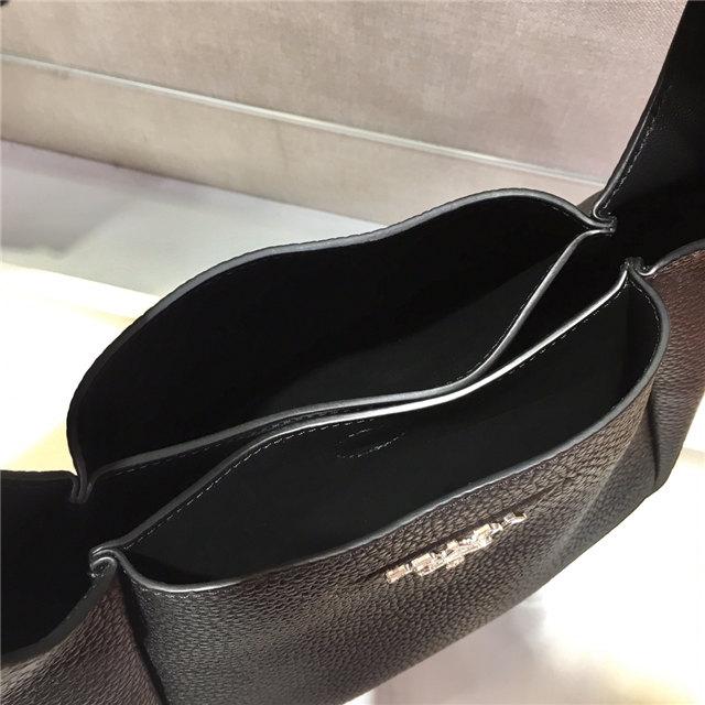 Prada Leather Handbag 1BC127 Black-7.jpg
