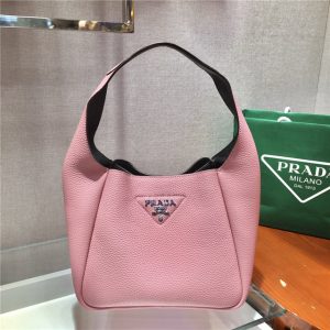 Prada Leather Handbag 1BC127 Pink-1.jpg