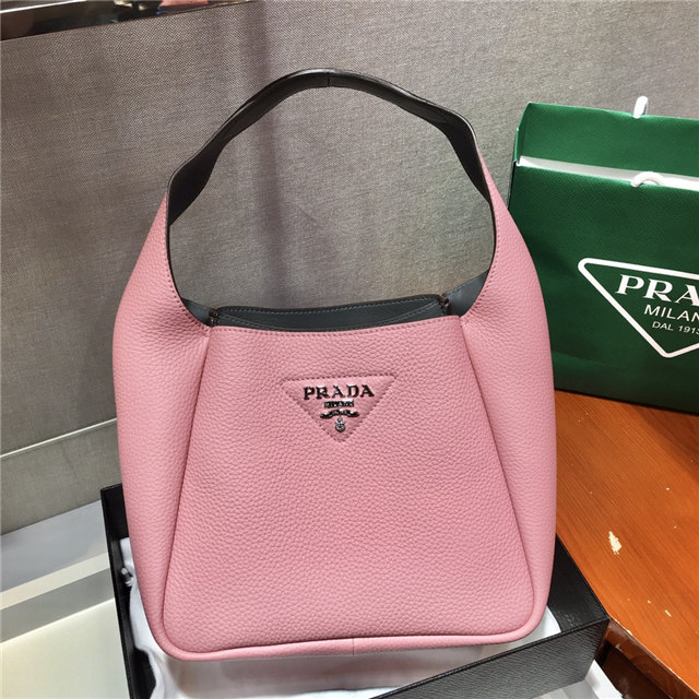 Prada Leather Handbag 1BC127 Pink-2.jpg