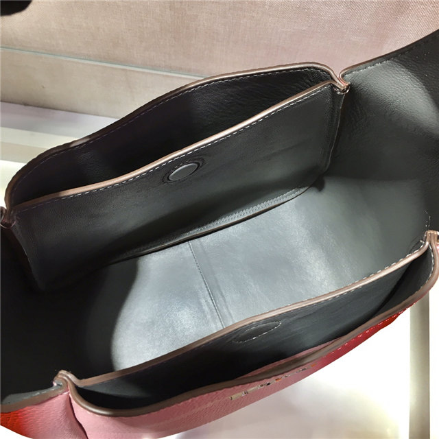Prada Leather Handbag 1BC127 Pink-8.jpg