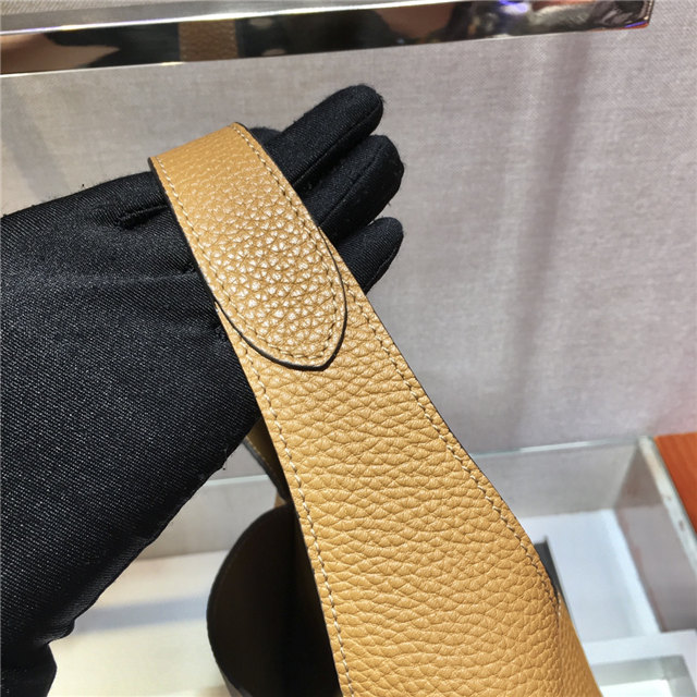 Prada Leather Handbag 1BC127 Tan-7.jpg