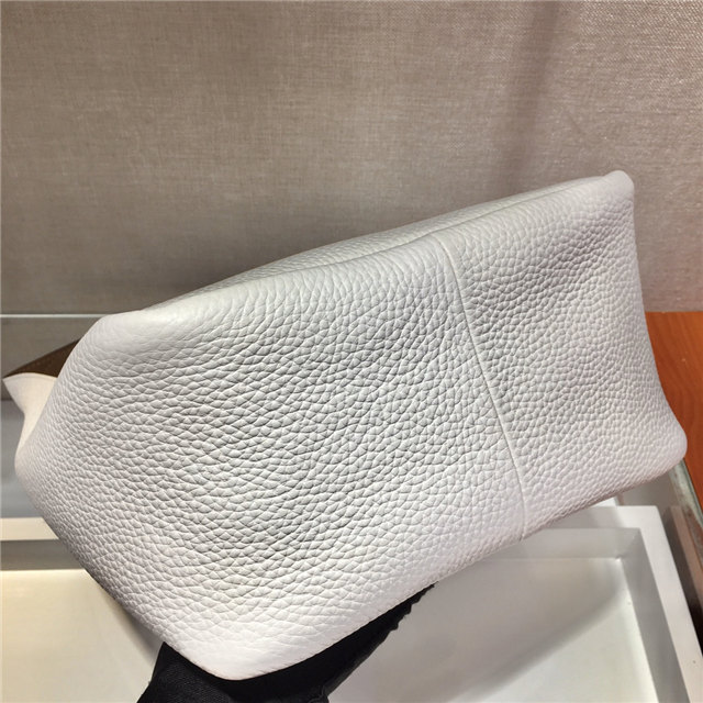 Prada Leather Handbag 1BC127 White-5.jpg