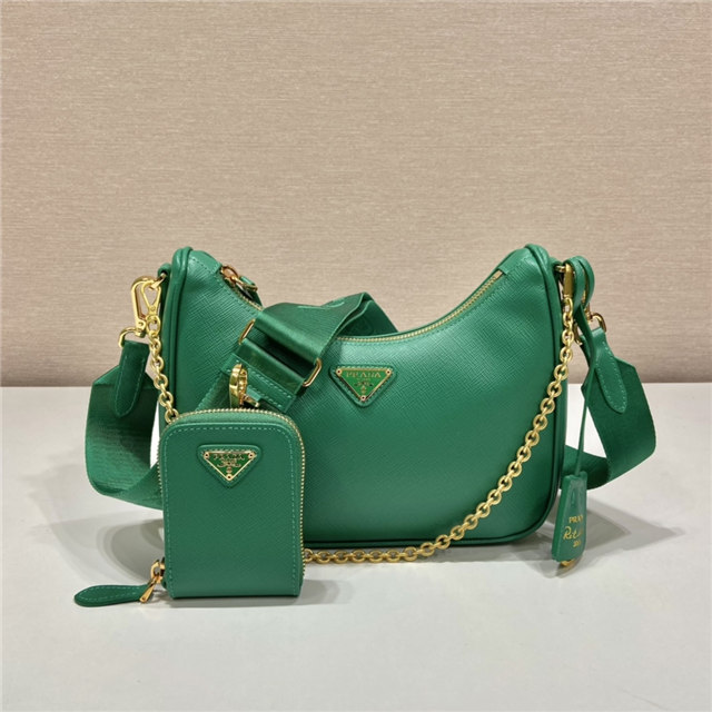 Prada Re-Edition 2005 1BH204 Green Saffiano leatherGold-2.jpg