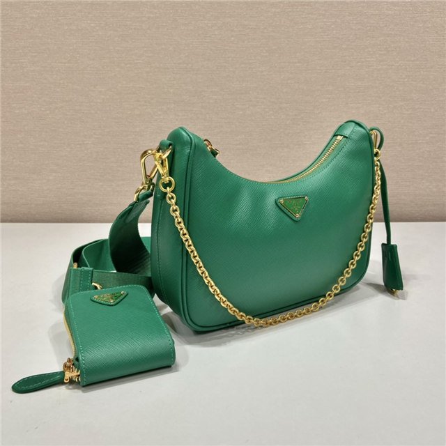 Prada Re-Edition 2005 1BH204 Green Saffiano leatherGold-3.jpg