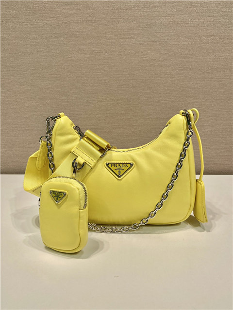 Prada Re-Edition 2005 1BH204 Yellow Nappa Leather-1.jpg
