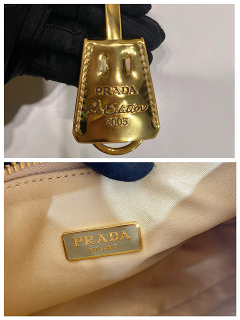 Prada Re-Edition 2005 Satin Bag With Crystals 1BH204 Platinum-9.jpg