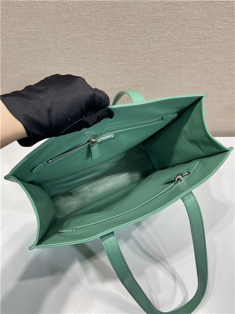 Small Antique Nappa Leather Tote 1BG459 Green-8.jpg