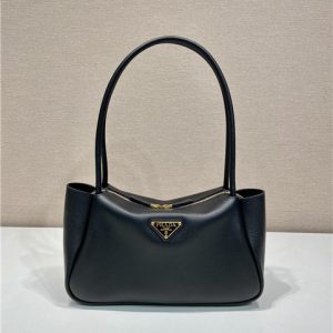 Medium Leather Handbag 1BA444 Black-1.jpg