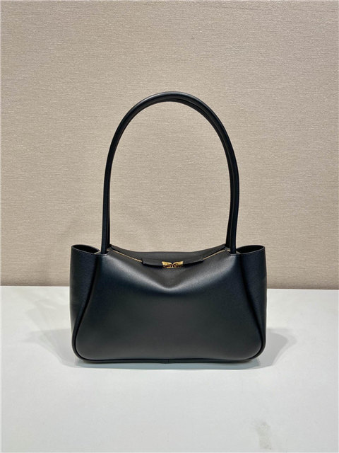 Medium Leather Handbag 1BA444 Black-5.jpg