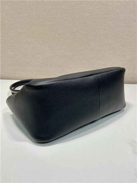 Medium Leather Handbag 1BA444 Black-7.jpg