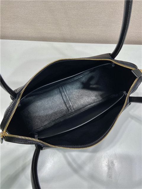 Medium Leather Handbag 1BA444 Black-8.jpg
