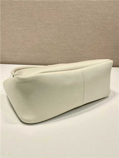 Medium Leather Handbag 1BA444 White-5.jpg