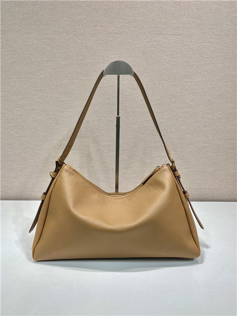 Prada Aimee Large Leather Shoulder Bag 1BC228 Caramel-5.jpg