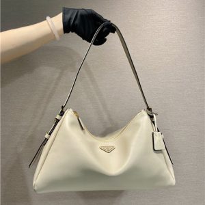 Prada Aimee Large Leather Shoulder Bag 1BC228 Travertine-1.jpg