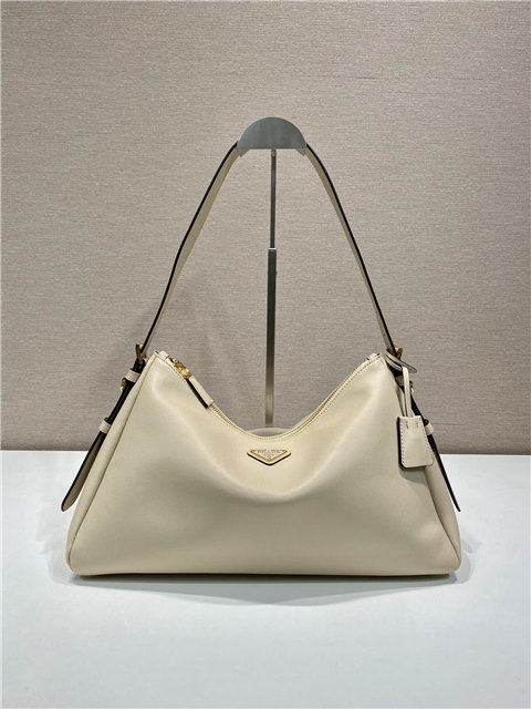 Prada Aimee Large Leather Shoulder Bag 1BC228 Travertine-2.jpg
