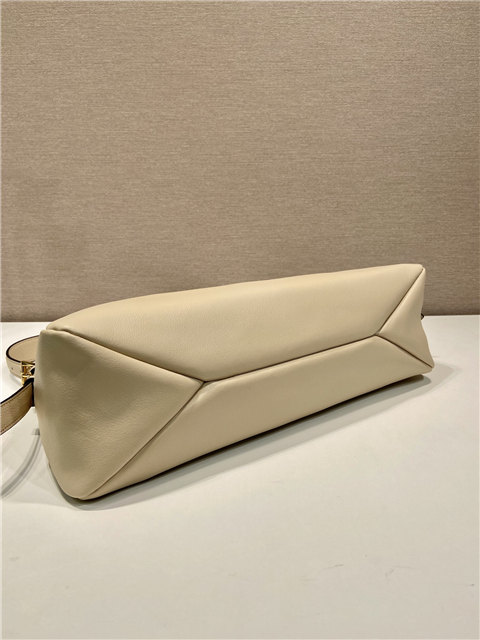 Prada Aimee Large Leather Shoulder Bag 1BC228 Travertine-6.jpg
