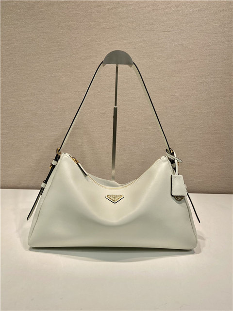 Prada Aimee Large Leather Shoulder Bag 1BC228 White-2.jpg