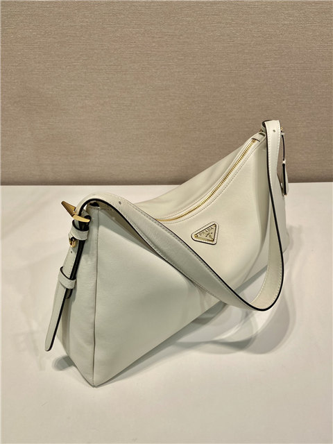 Prada Aimee Large Leather Shoulder Bag 1BC228 White-4.jpg