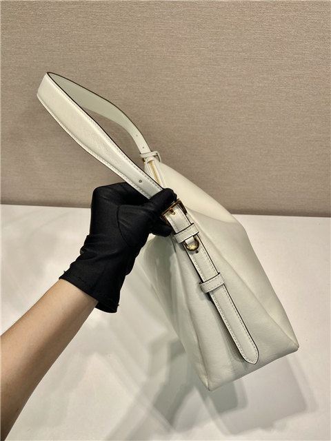 Prada Aimee Large Leather Shoulder Bag 1BC228 White-7.jpg