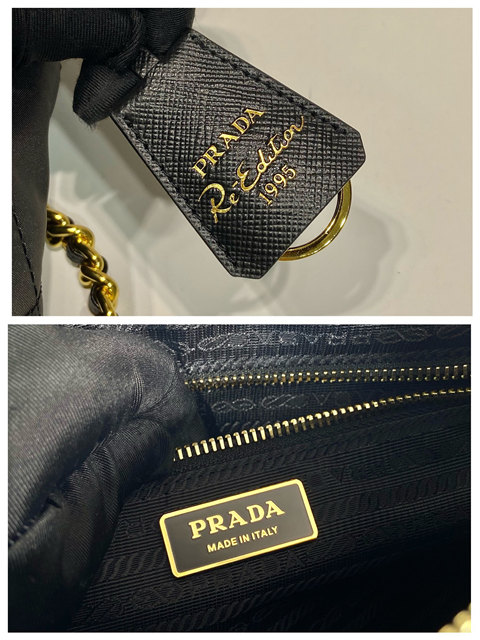 Prada Re-Edition 1995 Chaine Re-Nylon Tote Bag 1BG468 Black-9.jpg