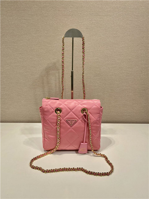 Prada Re-Edition 1995 Chaine Re-Nylon Tote Bag 1BG468 Pink-1.jpg