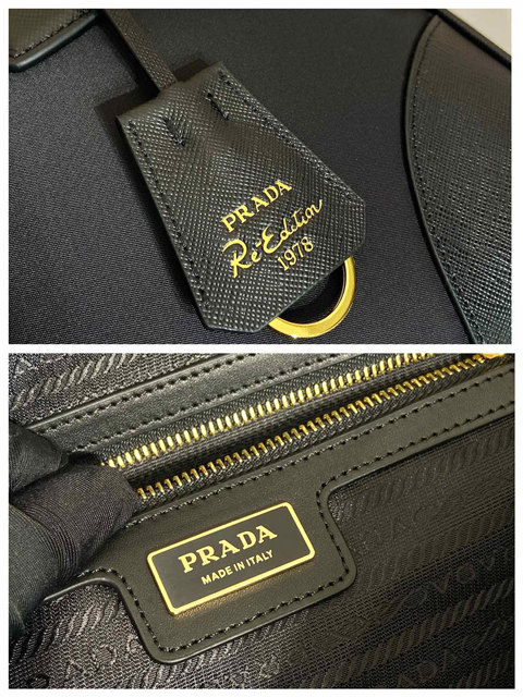 Prada Re-Edition 1978 Large 1BB114 Black-10.jpg