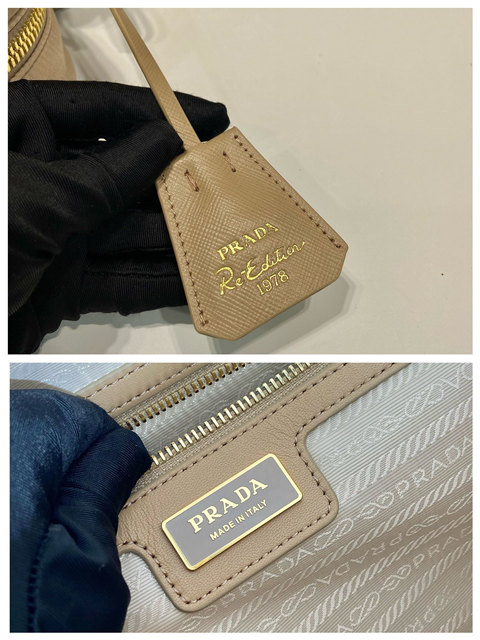 Prada Re-Edition 1978 Medium 1BB115 Beige-10.jpg