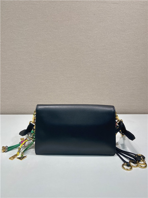 Prada Soft Sound Small Leather Shoulder Bag 1BD379 Black-6.jpg