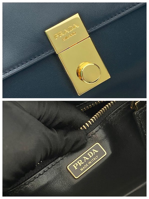 Prada Soft Sound Small Leather Shoulder Bag 1BD379 Black-9.jpg