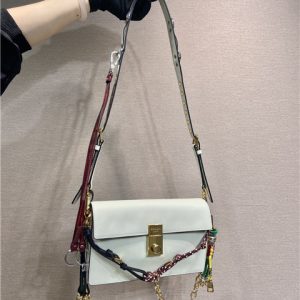 Prada Soft Sound Small Leather Shoulder Bag 1BD379 White-1.jpg