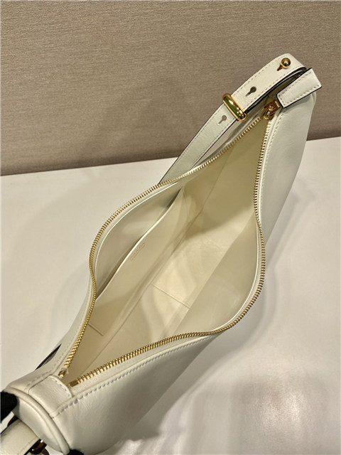 Arque Large Leather Shoulder Bag 1BC212 White-8.jpg
