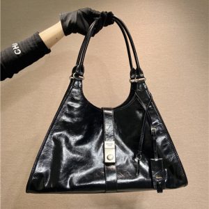 Large Leather Tote Bag 1BG570 Black-1.jpg