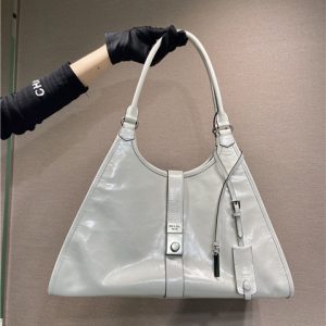 Large Leather Tote Bag 1BG570 White-1.jpg