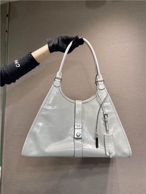 Large Leather Tote Bag 1BG570 White-1.jpg