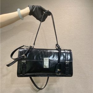 Medium Leather Handbag 1BN026 Black-1.jpg