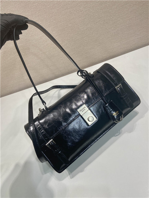 Medium Leather Handbag 1BN026 Black-3.jpg