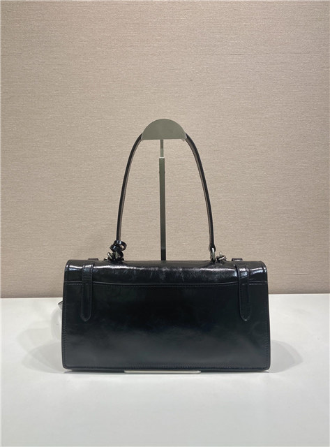 Medium Leather Handbag 1BN026 Black-5.jpg