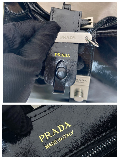 Medium Leather Tote Bag 1BG563 Black-9.jpg
