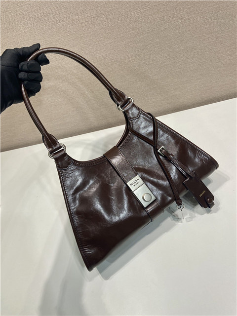 Medium Leather Tote Bag 1BG563 Dark Brown-3.jpg