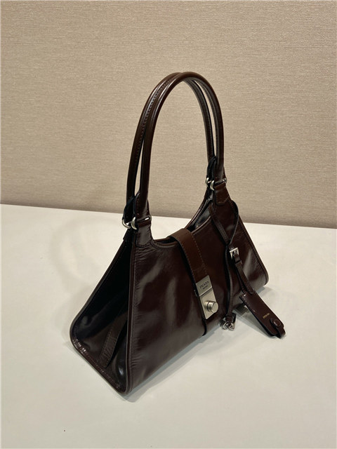Medium Leather Tote Bag 1BG563 Dark Brown-4.jpg