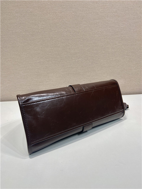 Medium Leather Tote Bag 1BG563 Dark Brown-7.jpg