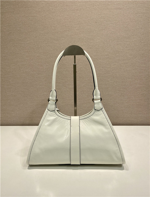 Medium Leather Tote Bag 1BG563 White-5.jpg
