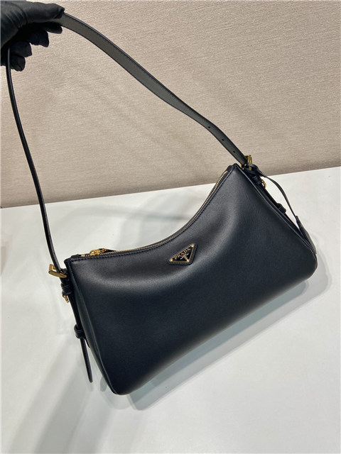 Prada Aimee Medium Leather Shoulder Bag 1BC229 Black-3.jpg