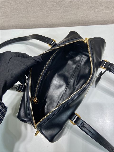 Medium Top-handle Bag 1BB127 Black Leather-10.jpg