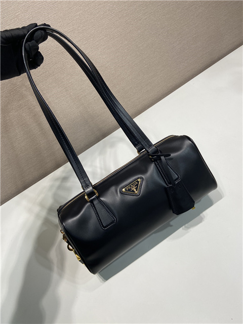 Medium Top-handle Bag 1BB127 Black Leather-3.jpg