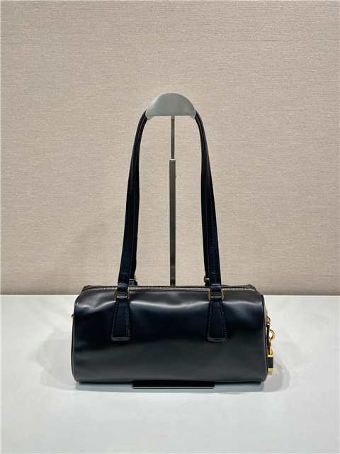 Medium Top-handle Bag 1BB127 Black Leather-5.jpg