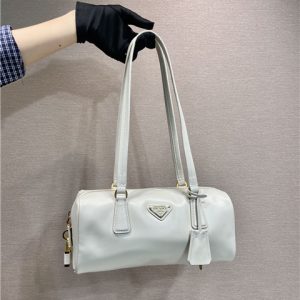 Medium Top-handle Bag 1BB127 White Leather-1.jpg
